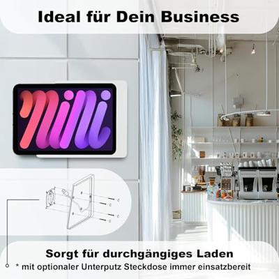 Displine Companion Wall Home Tablet muurhouder Apple iPad mini (6. Gen.) 21,1 cm (8,3)