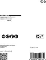 Bosch Accessoires Expert M480 schuurnet voor deltaschuurmachines 93 mm, K180 - 5 stuk(s) - 2608900720 - thumbnail