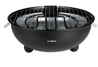 Alpina Elektrische BBQ Tafel-Barbecue 1250W 30 Cm Zwart - thumbnail