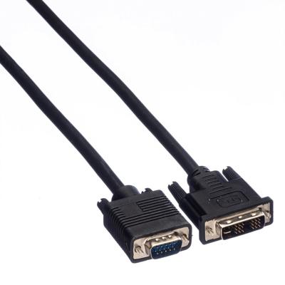 VALUE Monitorkabel DVI(18+5) / VGA M/M, 3 m