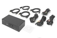 Digitus DS-12882 KVM-switch Zwart - thumbnail