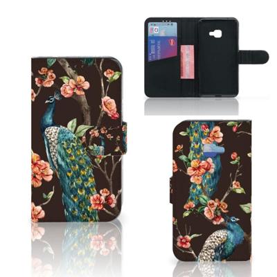 Samsung Galaxy Xcover 4 | Xcover 4s | Telefoonhoesje | Met pasjeshouder | Pauw met Bloemen