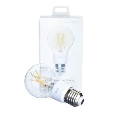 Yeelight slimme filament led lamp a60 - e27 fitting - warm witte lichtkleur