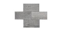 Minimaal 75! Strato 25x50x6 cm Brugge grijs/zwart bestrating tegel Gardenlux - Gardenlux - thumbnail