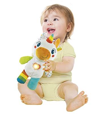 Clementoni Knuffel Eenhoorn + Licht en Geluid