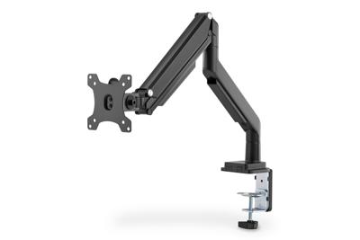 Digitus DA-90394 Monitor-tafelbeugel Aantal monteerbare displays: 1 Display(s) 38,1 cm (15) - 81,3 cm (32) Zwart Draaibaar, In hoogte verstelbaar, Kantelbaar,