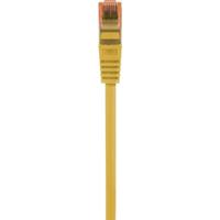 Renkforce RF-5370038 RJ45 Netwerkkabel, patchkabel CAT 6 U/UTP 10.00 m Geel Snagless, Halogeenvrij 1 stuk(s) - thumbnail