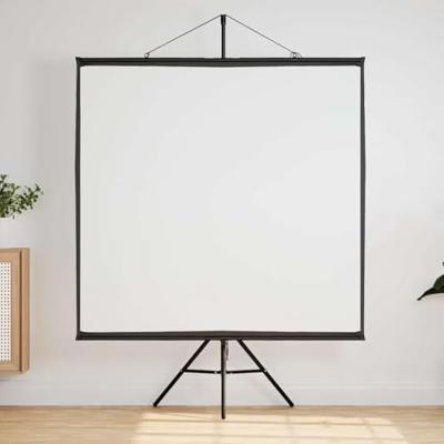 Projectiescherm met statief 81 inch 1:1 Projectiescherm met statief 81 inch 1:1