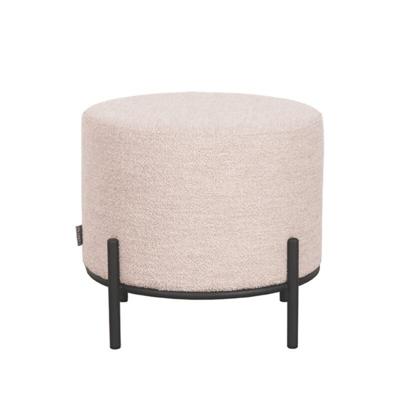 LABEL51 Hocker 'Troy' Bouclé, 46cm, kleur Naturel