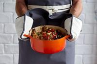 LE CREUSET - Keukentextiel - Dubbele ovenwant Grijs - thumbnail