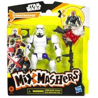 MixMashers Stormtrooper, 12 cm aanpasbaar beeldje om te mixen en matchen met accessoires, Star Wars, vanaf 4 jaar - thumbnail