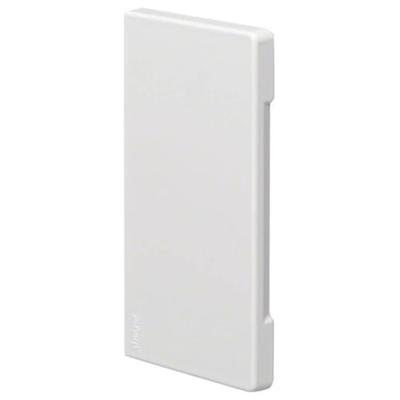 Hager BR6513069016 Eindstuk (b x d) 130 mm x 68 mm Wit 1 stuk(s)