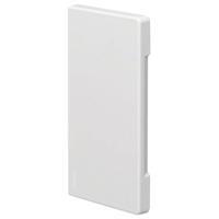Hager BR6513069016 Eindstuk (b x d) 130 mm x 68 mm Wit 1 stuk(s) - thumbnail