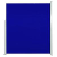VidaXL Wind-/zonnescherm uittrekbaar 160x300 cm blauw - thumbnail