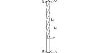 Bosch Accessoires Houtspiraalboren Standard 4 x 43 x 75 mm, d 4 mm 1st - 2608596301 - thumbnail