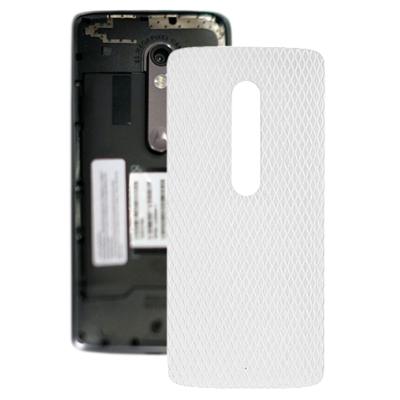 Batterij achtercover voor Motorola Moto X Play XT1561 XT1562 (wit)