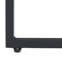 Bendt Bijzettafel 'Anker' Set van 2 stuks, Marmerlook, kleur zwart - thumbnail