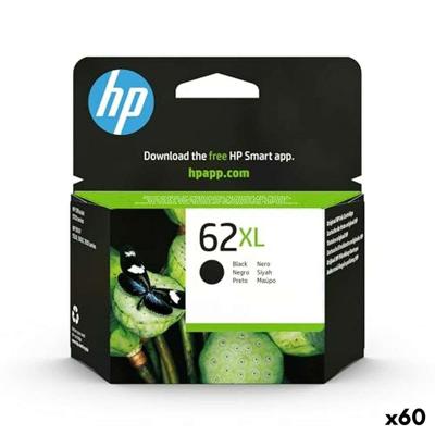 Originele inkt cartridge HP ENVY 5640 E-ALL-IN-ONE - Nº 62 XL Zwart (60 Stuks)