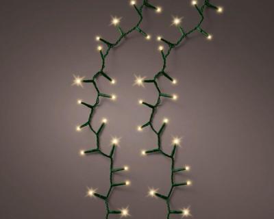 LED compact sparkle rice lights 600 lamps soft gold