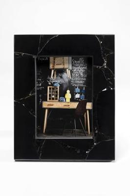 Kare Fotolijst Francis Achat Black 13x18cm