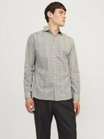 J&j Premium Jprblablackpool Stretch Ls Shirt Sn 12260625 Overhemd Peat Slim Fit - thumbnail