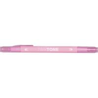 Tombow • twintone dual-tip brushpen pale rose - thumbnail