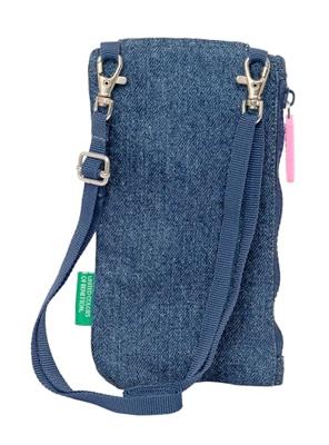 Portemonnee Benetton Denim Zak voor mobiel Blauw