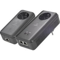 Renkforce PL1200D WiFi Powerline WiFi starterkit RF-4613334 1.2 GBit/s - thumbnail