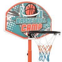 VidaXL Basketbalset draagbaar verstelbaar 180-230 cm - thumbnail