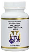 Vital Cell Life Beta caroteen 35mg pro vitamine A 100 Capsules - thumbnail