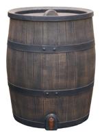 Roto regenton 120 liter bruin - thumbnail