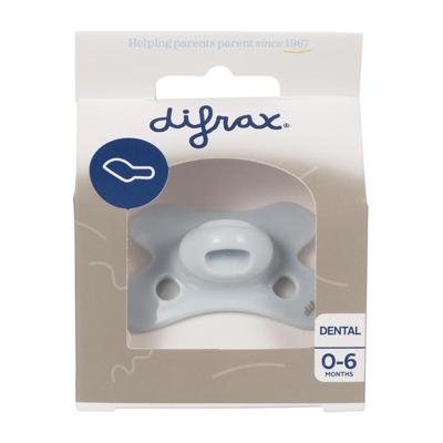 Difrax Fopspeen Sil Mini-dental 0-6m 799