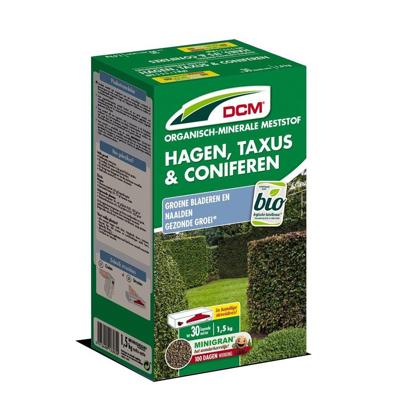 Meststof Taxus, Hagen & Coniferen 1,5 kg DCM - Dcm