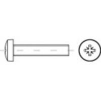 TOOLCRAFT TO-5375418 Lenskopschroeven M6 45 mm Kruiskop Pozidriv RVS A2 200 stuk(s) - thumbnail