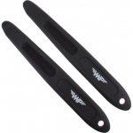 VWP bandafnemers-set 2-delig pvc extra strong lang zwart - thumbnail