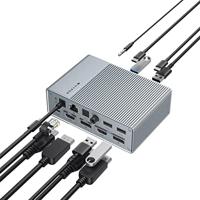 Hyper USB-C HyperDrive 15-in-1 docking station (gen 2) - Silver - thumbnail