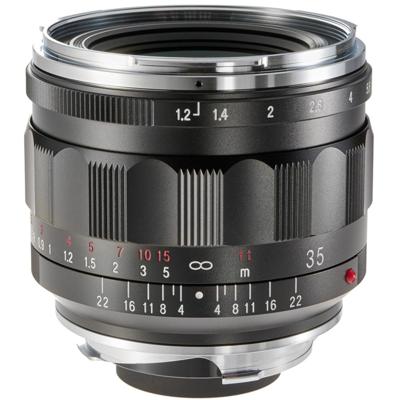 Voigtländer Nokton 35mm F/1.2 III ASPH Leica M Mount zwart