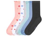 Esmara Kids 7 Paar kinder sokken (roze/blauw, 35-38) - thumbnail