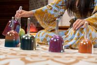 Meinl ESOLCSBSET Essence Solfeggio Crystal Singing Bowls Set klankschalen - thumbnail