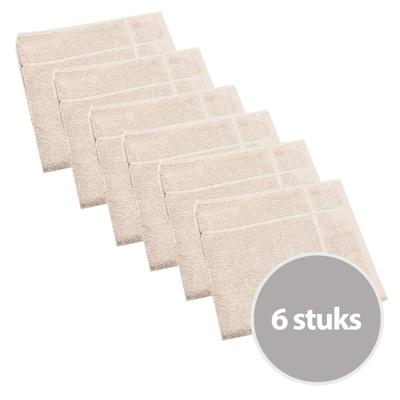 Clarysse Voordeelpakket Keukendoek Zand 6 stuks