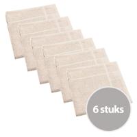 Clarysse Voordeelpakket Keukendoek Zand 6 stuks - thumbnail