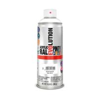 Sprayverf Pintyplus Evolution RAL 9010 400 ml Gesatineerd Pure White - thumbnail