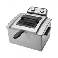 Profi Cook PC-FR1038 Friteuse met dubbele koudezone 5 l 3000 W Timerfunctie, Met handmatige temperatuursinstelling RVS - thumbnail