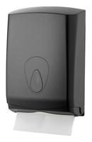 PlastiQline PlastiQline midi handdoekdispenser PQMidiHB - zwart - thumbnail