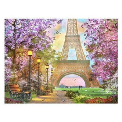 Ravensburger legpuzzel verliefd in parijs, 1500st. Ravensburger legpuzzel verliefd in parijs, 1500st.
