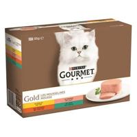 GOURMET GOLD 12-PACK FIJNE MOUSSE 12X85 GR - thumbnail