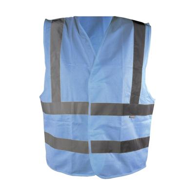 Veiligheidshesje lichtblauw - 3XL