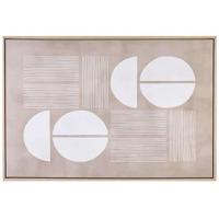 Beliani - RACALE - Wanddecoratie - Beige - Polyester - thumbnail