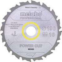 Metabo Power cut wood - professional 628292000 Cirkelzaagblad 165 x 20 x 1.4 mm Aantal tanden: 14 1 stuk(s) - thumbnail