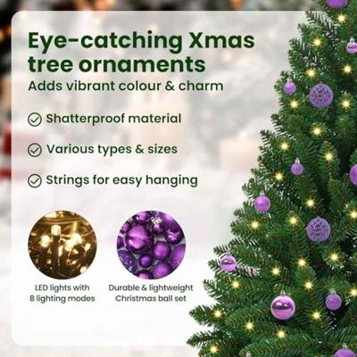 VidaXL Kunstkerstboom met 150 led groen 150 cm pvc en metaal